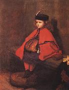 Sir John Everett Millais My First Sermon oil painting